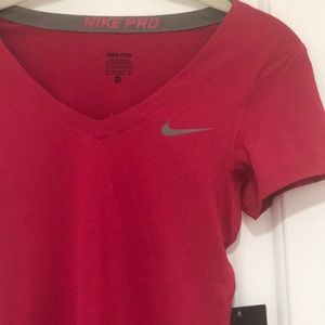 Nike pro short sleeve top